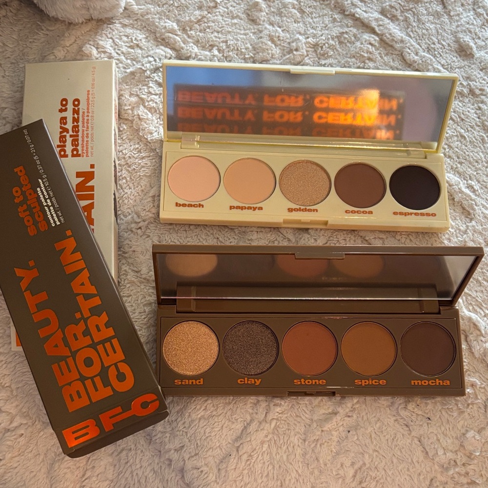Eyeshadow Palette - Sand, Clay, Stone, Spice, Mocha